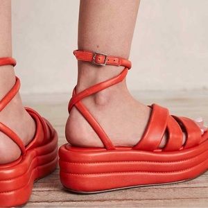 Free People Harper Flatform Sandals